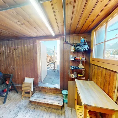 Solution-grischun - Zentral - Balkon - Kaffe,tee - Etagenbett * Cuera