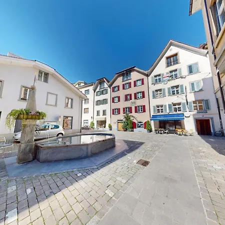 Apartamento Solution-grischun - Zentral - Balkon - Kaffe,tee - Etagenbett Cuera